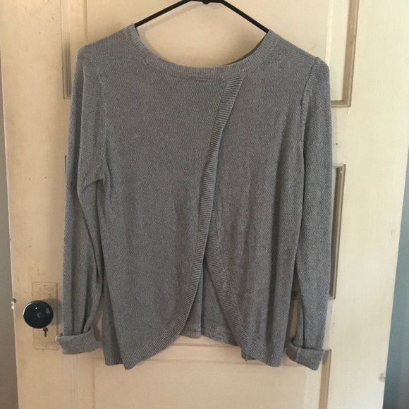 Banana republic blue cross back sweater - Picture 3 of 3